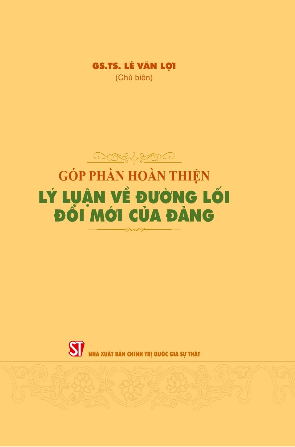 Góp phần hoàn thiện lý luận về đường lối đổi mới của Đảng