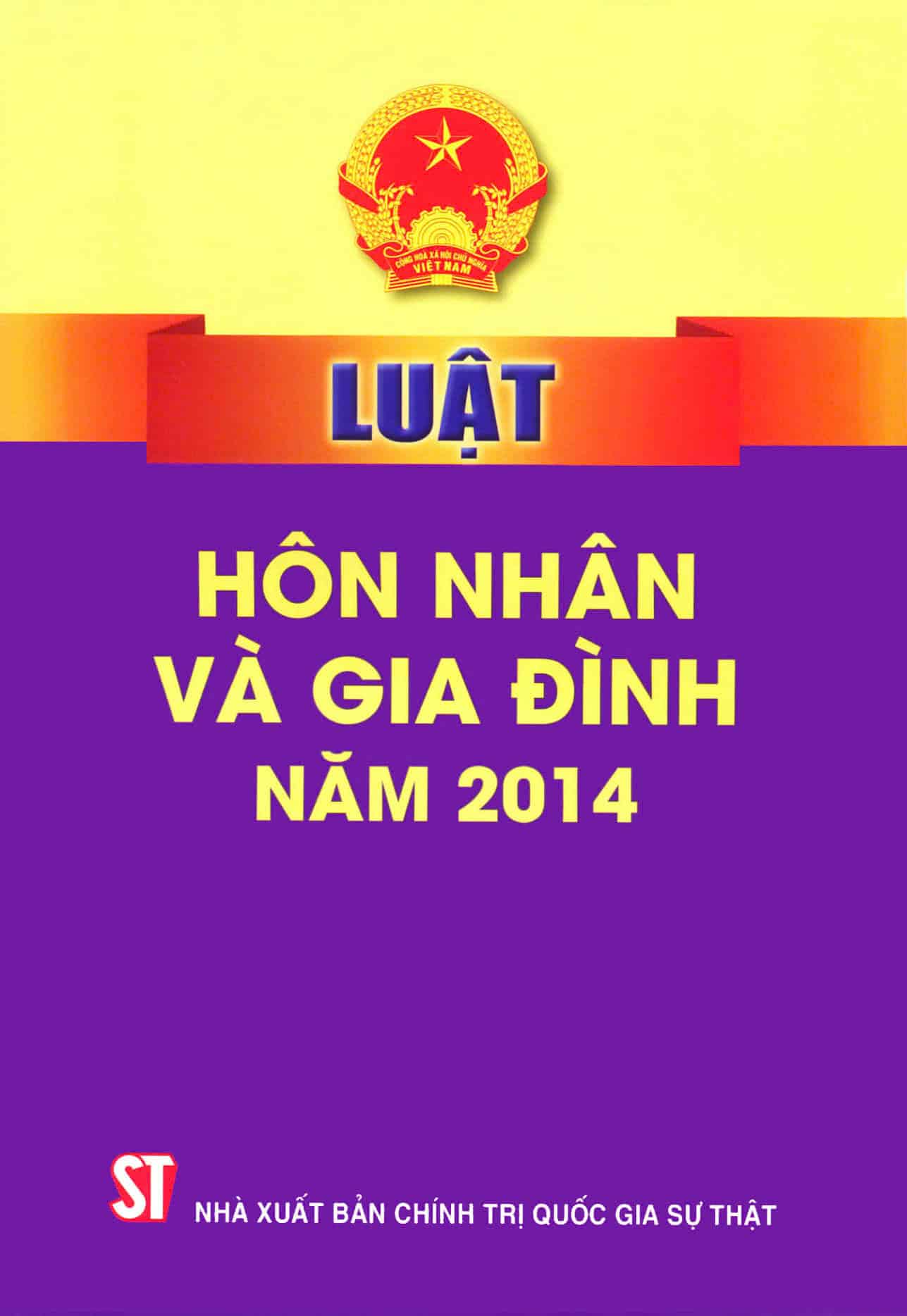 Luật Hôn nhân và gia đình năm 2014