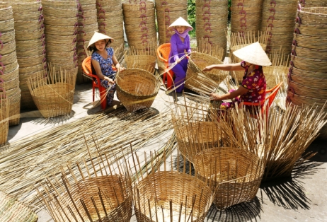 1. Nghề mây tre đan