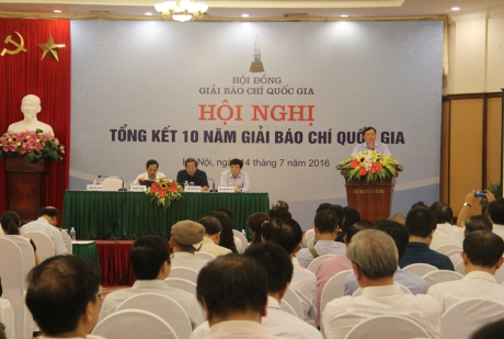 15.7.2016 Lan Giải Báo chí Quốc gia là sự cổ vũ to lớn đối với người làm báo - ảnh