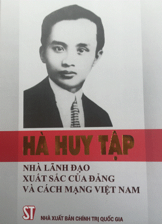 16.4.2016 Lan bìa sách Hà Huy Tập