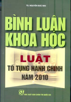 Bình luận khoa học Luật tố tụng hành chính năm 2010