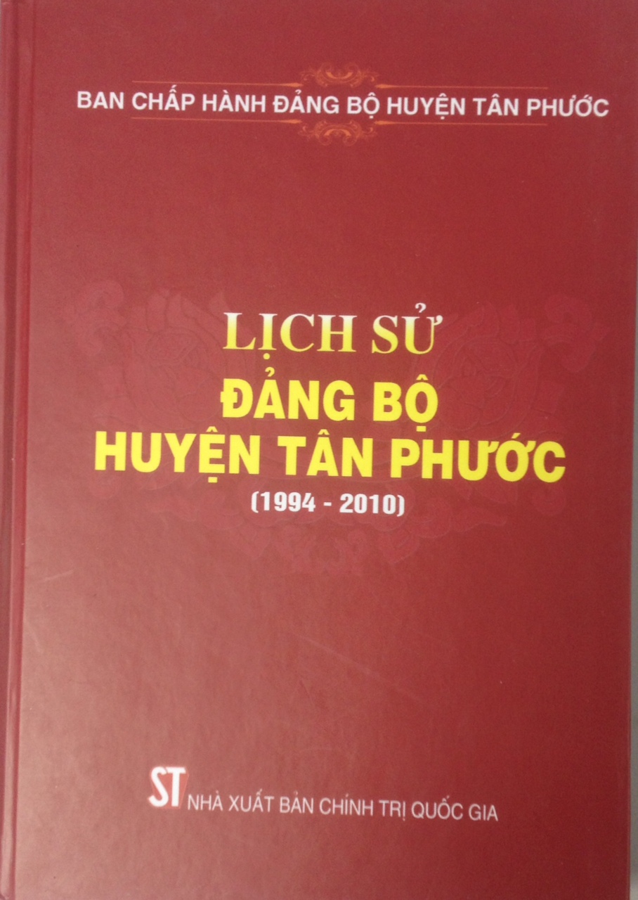 Lịch sử Đảng bộ huyện Tân Phước (1994-2010)