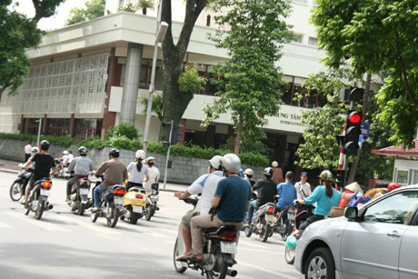 Nghi ve van hoa giao thong.