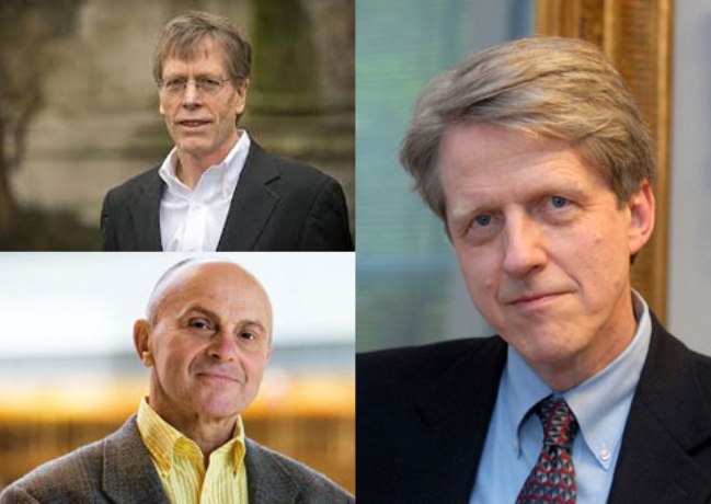 Nobel kinh te - Hansen tren Fama dưới Shiller phải