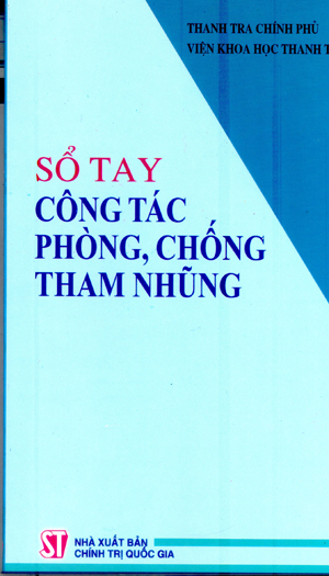 Sổ tay công tác phòng, chống tham nhũng