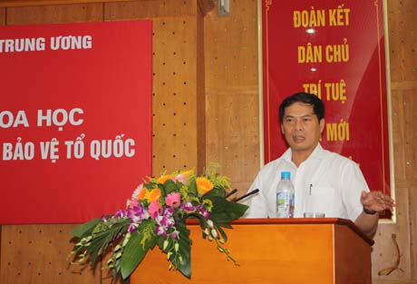Thu truong NN Bui Thanh Son
