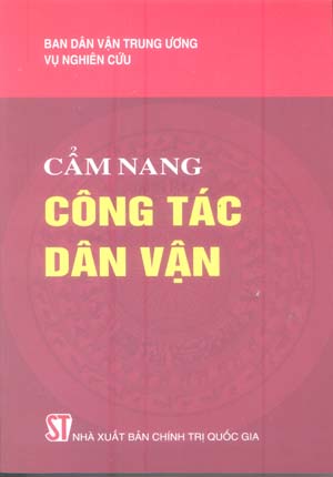 Cẩm nang công tác dân vận