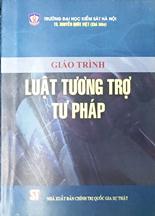 Giáo trình Luật tương trợ tư pháp