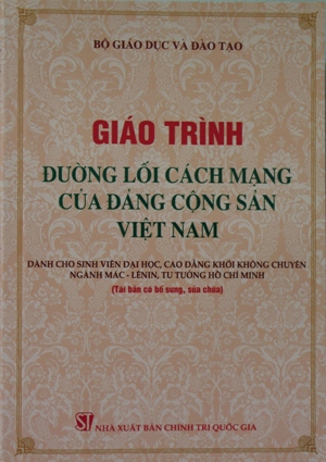 Giáo trình Đường lối cách mạng của Đảng Cộng sản Việt Nam (Tái bản có bổ sung, sửa chữa)