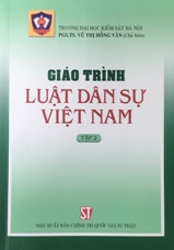 Giáo trình Luật dân sự Việt Nam (tập 2) 