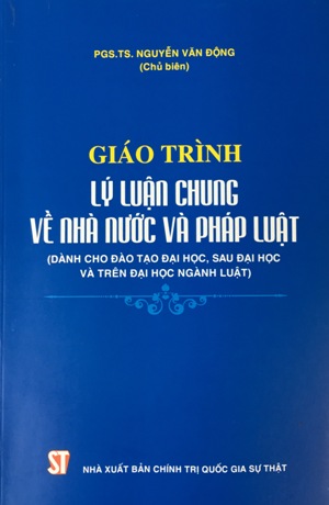 Giáo trình Lý luận chung về nhà nước và pháp luật