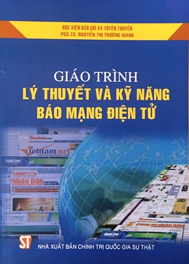 Giáo trình lý thuyết và kỹ năng báo mạng điện tử