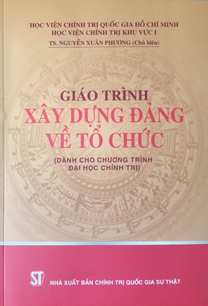 Giáo trình xây dựng Đảng về tổ chức  