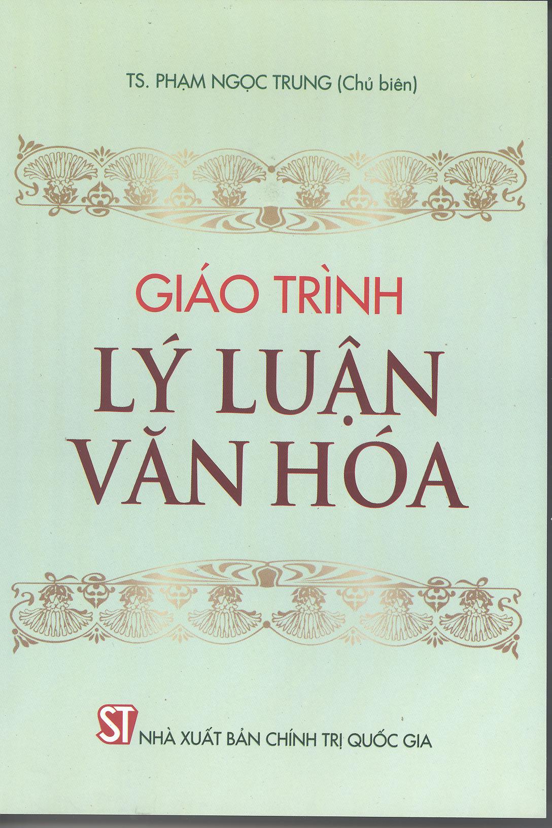 Giáo trình Lý luận văn hóa