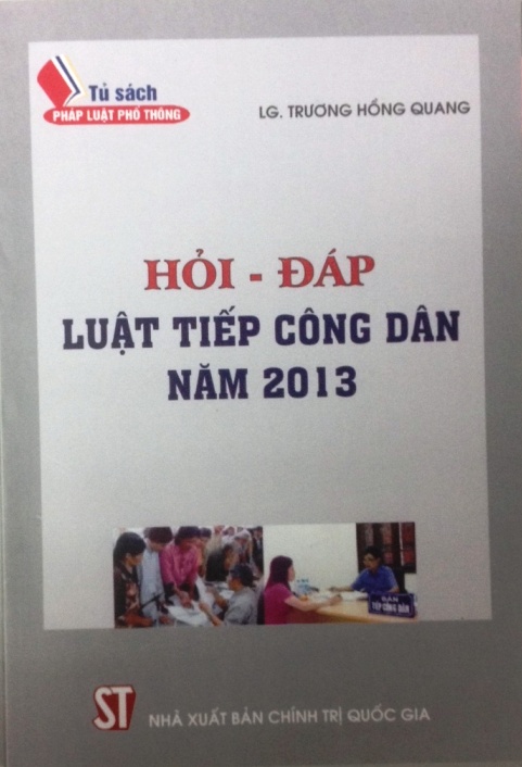 Hỏi - đáp Luật tiếp công dân năm 2013
