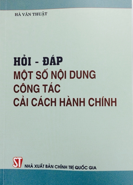 Hỏi - đáp một số nội dung công tác cải cách hành chính