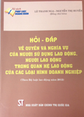 Hỏi - đáp về quyền và nghĩa vụ của người sử dụng lao động, người lao động trong quan hệ lao động của các loại hình doanh nghiệp