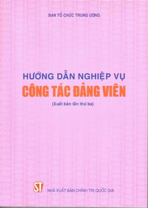 Hướng dẫn nghiệp vụ công tác đảng viên