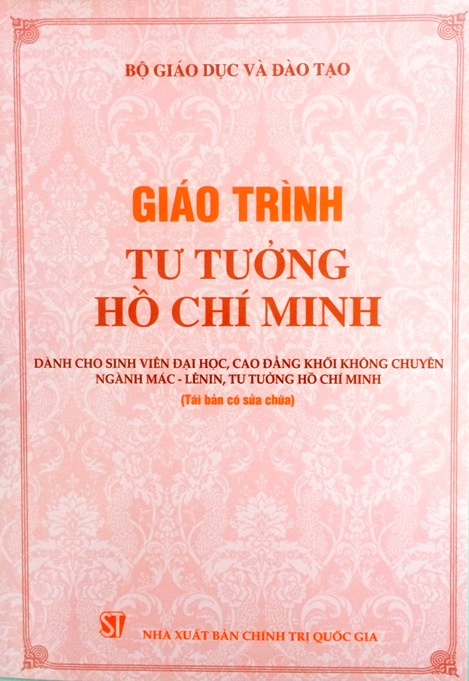 Giáo trình tư tưởng Hồ Chí Minh dành cho sinh viên đại học, cao đẳng khối không chuyên ngành Mác - Lênin, tư tưởng Hồ Chí Minh