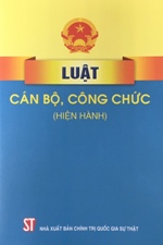 Luật cán bộ, công chức (hiện hành)