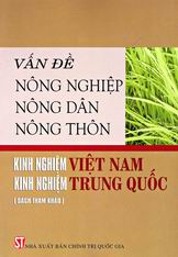 Vấn đề NN, nông dân, nông thôn - Kinh nghiệm VN, kinh nghiệm Trung Quốc