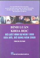 Bình luận khoa học Bộ luật tố tụng hình sự năm 2003 (Tái bản có sửa chữa, bổ sung)