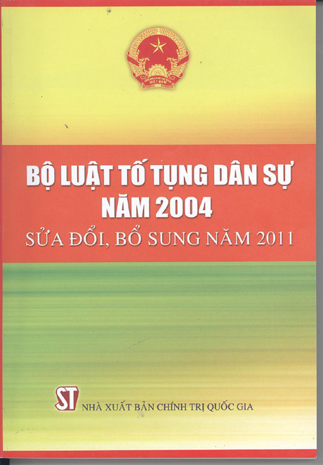 Bộ luật tố tụng dân sự năm 2004 sửa đổi, bổ sung năm 2011