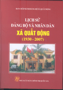 Lịch sử Đảng bộ và nhân dân xã Quất Động (1930-2007) 