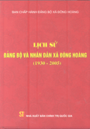 Lịch sử Đảng bộ và nhân dân xã Đông Hoàng (1930-2005) 