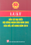 Luật bầu cử đại biểu Hội đồng nhân dân năm 2003 sửa đổi, bổ sung năm 2010 