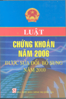 Luật chứng khoán năm 2006 được sửa đổi, bổ sung năm 2010 