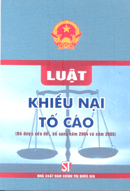 Luật khiếu nại, tố cáo