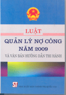 Luật quản lý nợ công năm 2009 và văn bản hướng dẫn thi hành 