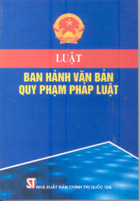  Luật ban hành văn bản quy phạm pháp luật 