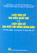 Luật bầu cử đại biểu Quốc hội và Luật bầu cử đại biểu Hội đồng nhân dân