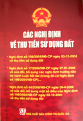 Các nghị định về thu tiền sử dụng đất