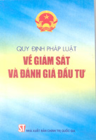 Quy định pháp luật về giám sát và đánh giá đầu tư