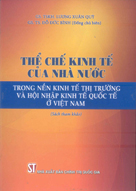  Thể chế kinh tế của Nhà nước trong nền kinh tế thị trường và hội nhập quốc tế ở Việt Nam