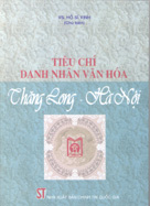 Tiêu chí danh nhân văn hóa Thăng Long – Hà Nội