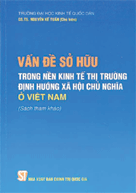 Vấn đề sở hữu trong nền kinh tế thị trường định hướng xã hội chủ nghĩa ở Việt Nam (Sách tham khảo)