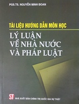 Tài liệu hướng dẫn môn học Lý luận về nhà nước và pháp luật