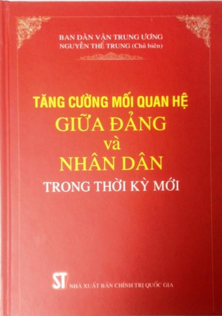 Tăng cường mối quan hệ giữa Đảng và nhân dân trong thời kỳ mới