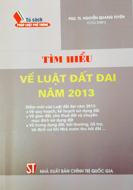 Tìm hiểu về Luật đất đai năm 2013