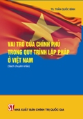 Vai trò của Chính phủ trong quy trình lập pháp ở Việt Nam (Sách chuyên khảo)