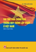 Vai trò của Chính phủ trong quy trình lập pháp ở Việt Nam (Sách chuyên khảo)