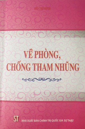 Về phòng, chống tham nhũng