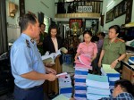 Cần Thơ: Thu giữ hơn 500 bản photocopy trái phép giáo trình của Nhà xuất bản Chính trị quốc gia Sự thật
