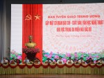 Giám đốc - Tổng Biên tập Nhà xuất bản dự gặp mặt các cơ quan báo chí, xuất bản, văn học nghệ thuật khu vực Trung du miền núi Bắc Bộ