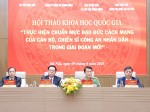 Hội thảo khoa học quốc gia “Thực hiện chuẩn mực đạo đức cách mạng của cán bộ, chiến sĩ Công an nhân dân trong giai đoạn mới”